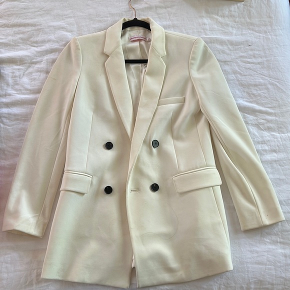 L’ecole Des Femmes Double Breasted Jacket - Picture 4 of 8